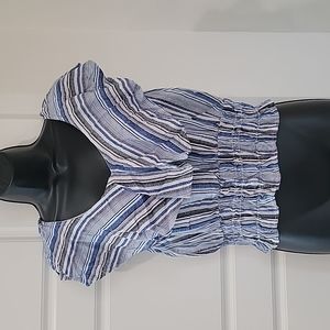 Off shoulder ,cross back top